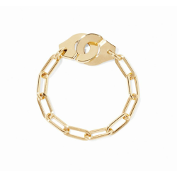 Bague chaîne Menottes dinh van R7