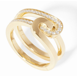 Bague Maillon Star petit modèle