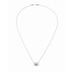 Pendentif Pulse pavé 3 rangs