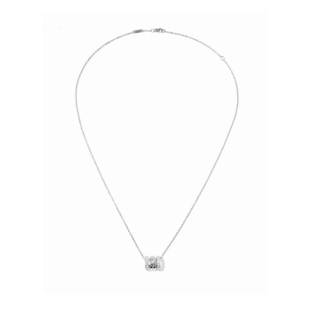 Pendentif Pulse pavé 3 rangs