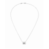 Pendentif Pulse pavé 3 rangs Pendentif Pulse pavé 3 rangs